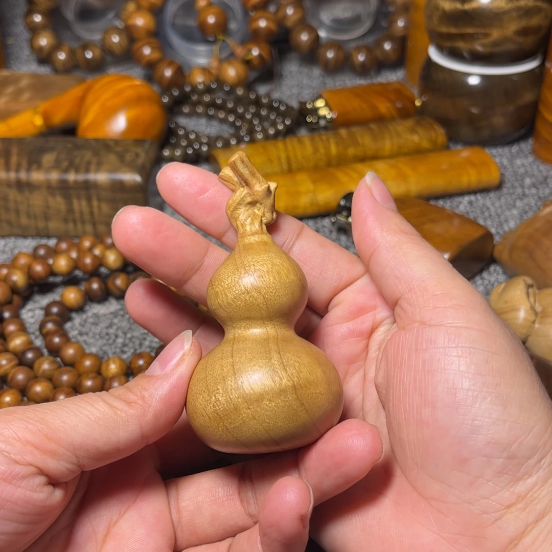 金丝楠老料葫芦手把