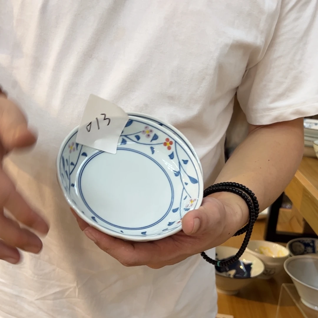老姊妹家瓷器好漂亮013六英寸花花碟