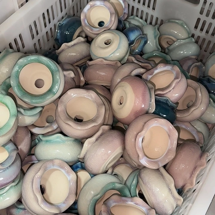 陶瓷发6个，非完美，介意慎拍。