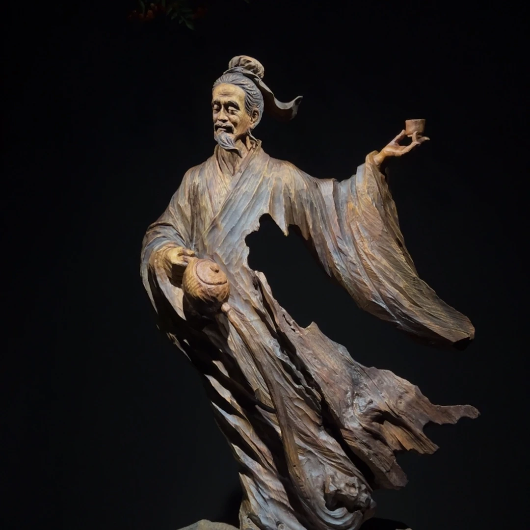 香樟木茶圣陆羽，漂逸飞扬
