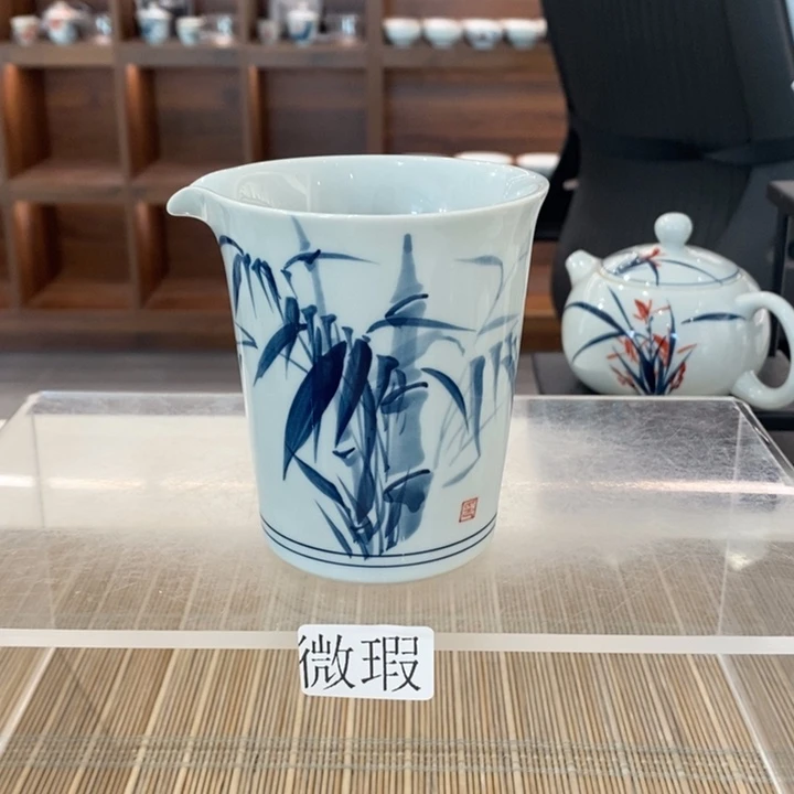 釉下老陶泥手工绘制