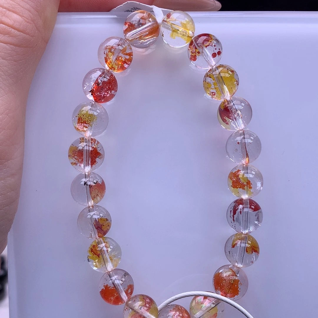 未镶嵌手链水晶锦鲤胶花