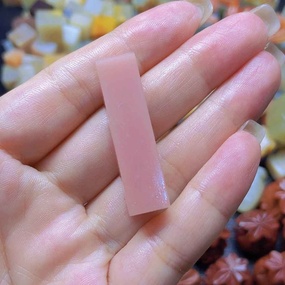 青田石印石小***赖粉冻石