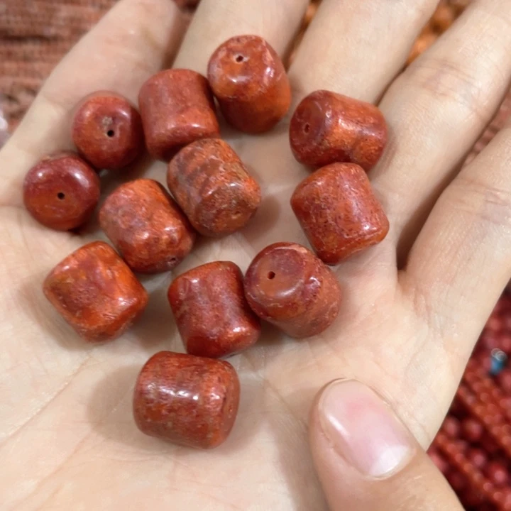 贝壳非金属4颗圆角12mm桶珠