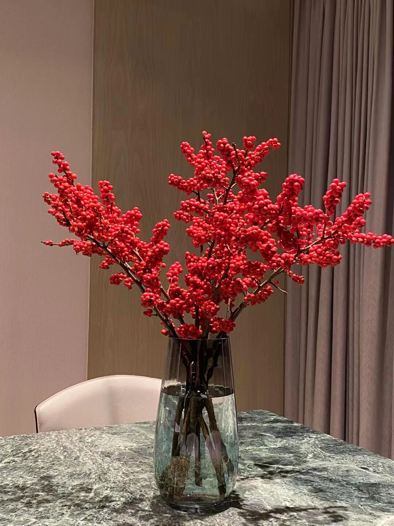 【SSS级70CM北美冬青切枝】 云南鲜花基地现采现发   年宵花材