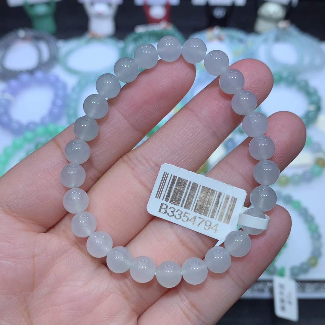 翡翠未镶嵌手串天然