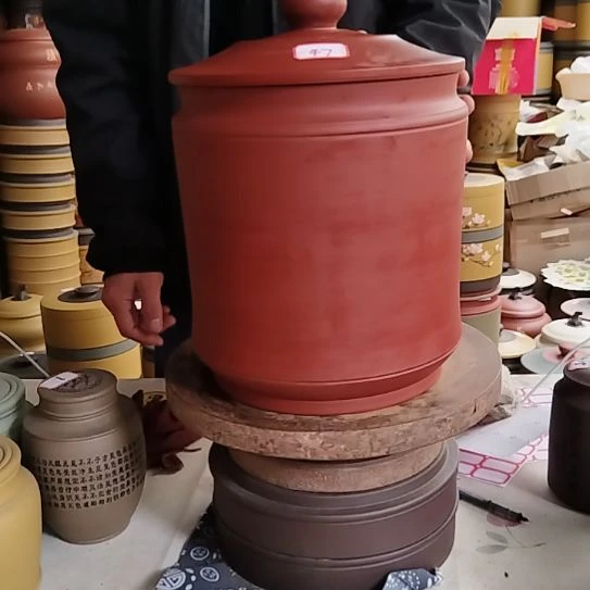 紫砂茶叶罐茶叶罐红标47