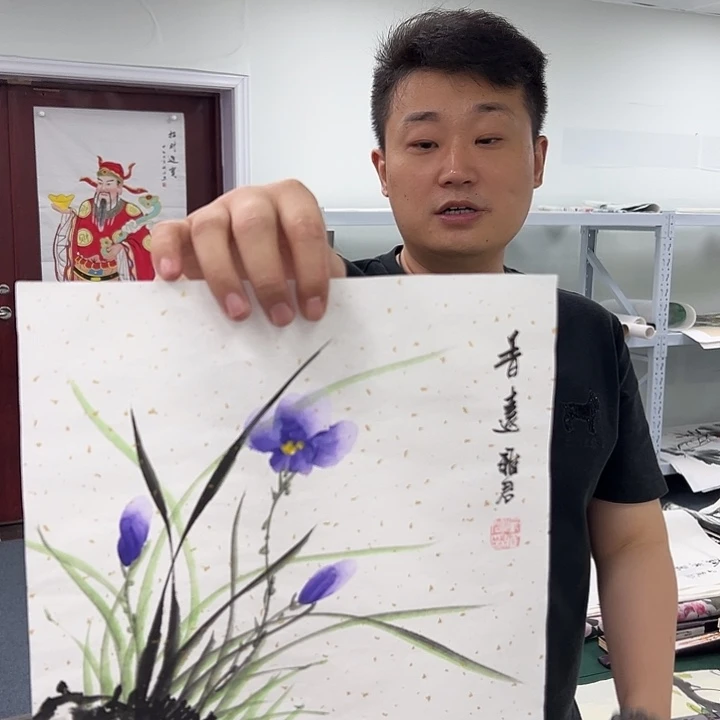 国画国画作品宣纸纯手绘