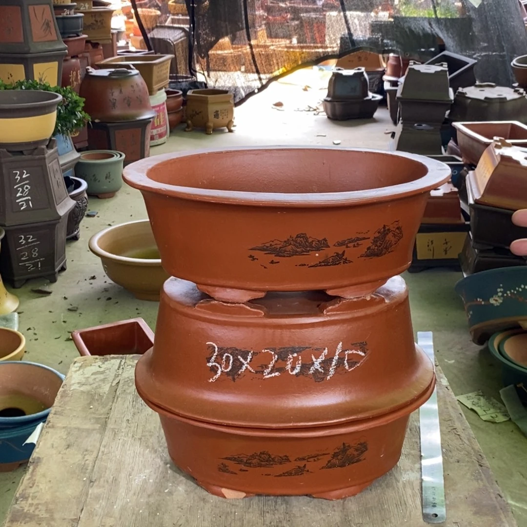 紫砂花盆紫砂紫砂