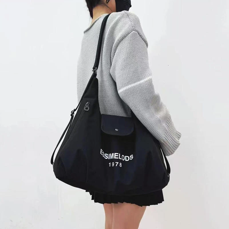 袋鼠腋下包包高级感小众单肩托特包通勤多功能双肩包女