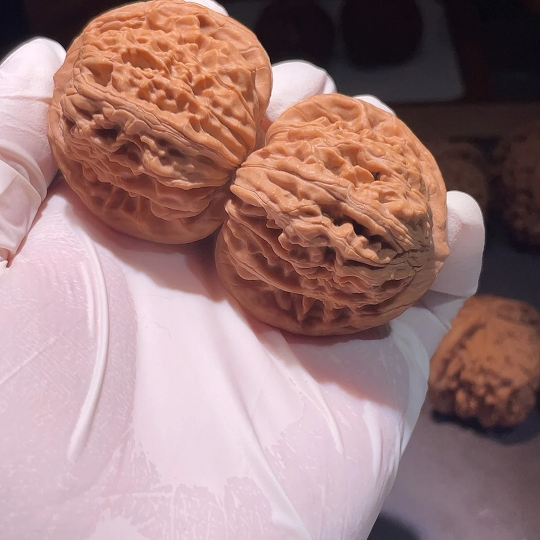 文玩核桃把件四座楼8189