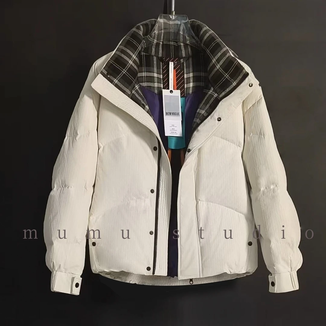 MUMU潮牌90白鸭绒时尚潮流冬装新款羽绒服男装外套