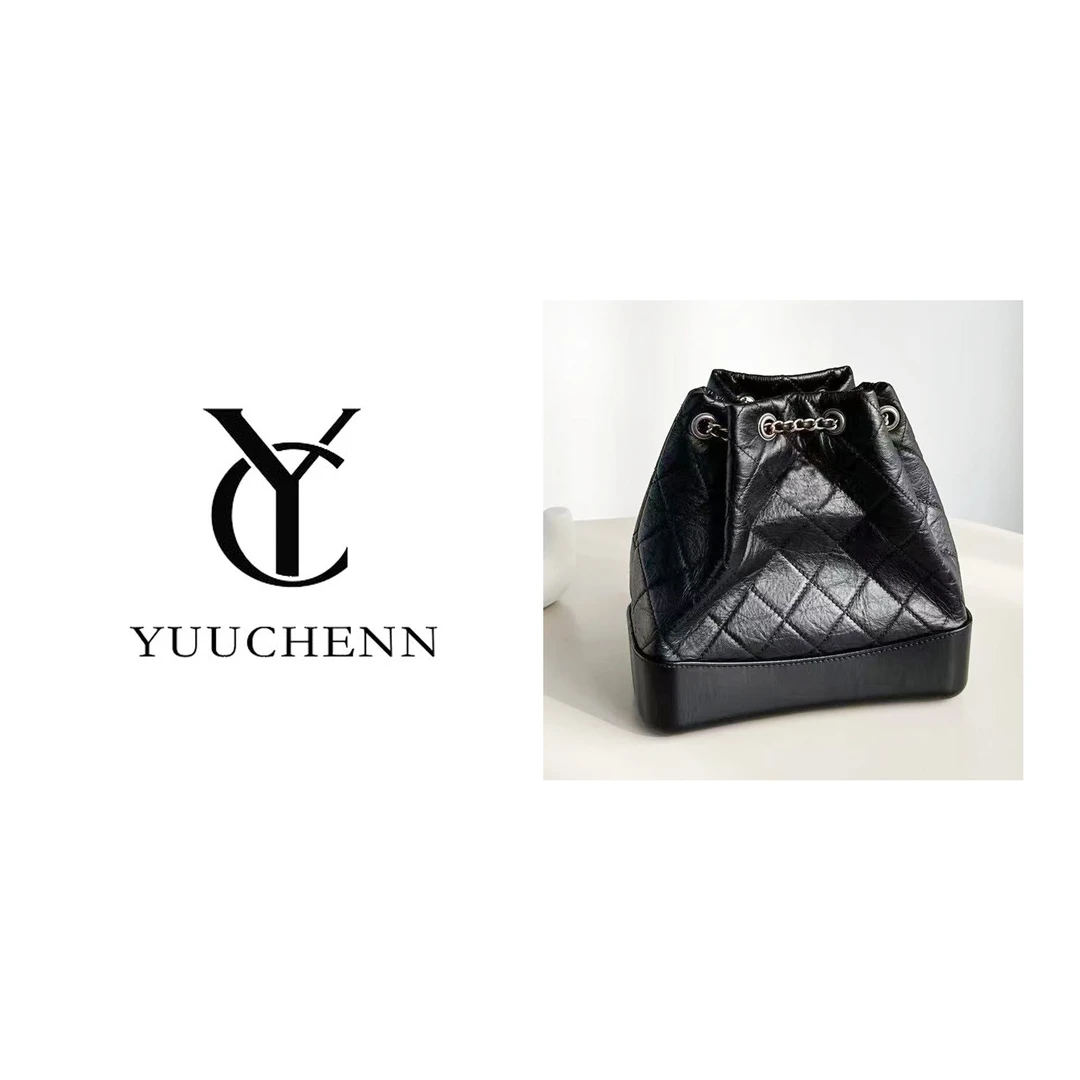 YUUCHENN/20cm原创设计高定真皮包 HH5627