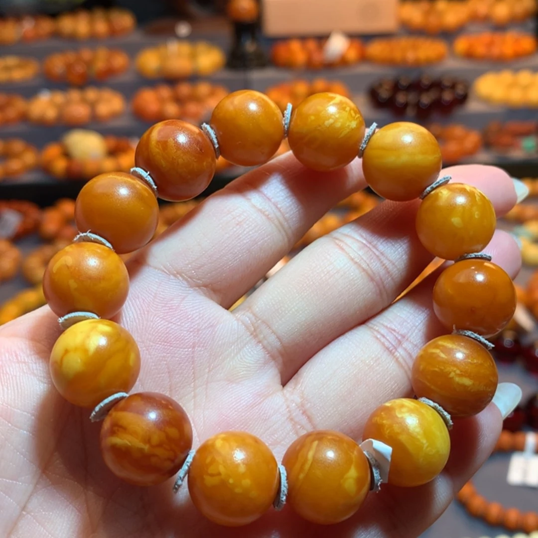 【闪购商品】手串蜜蜡未镶嵌蜜蜡手串