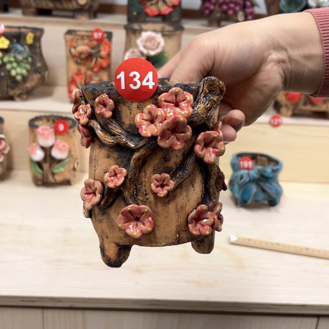 花盆紫砂134号内口8外高14
