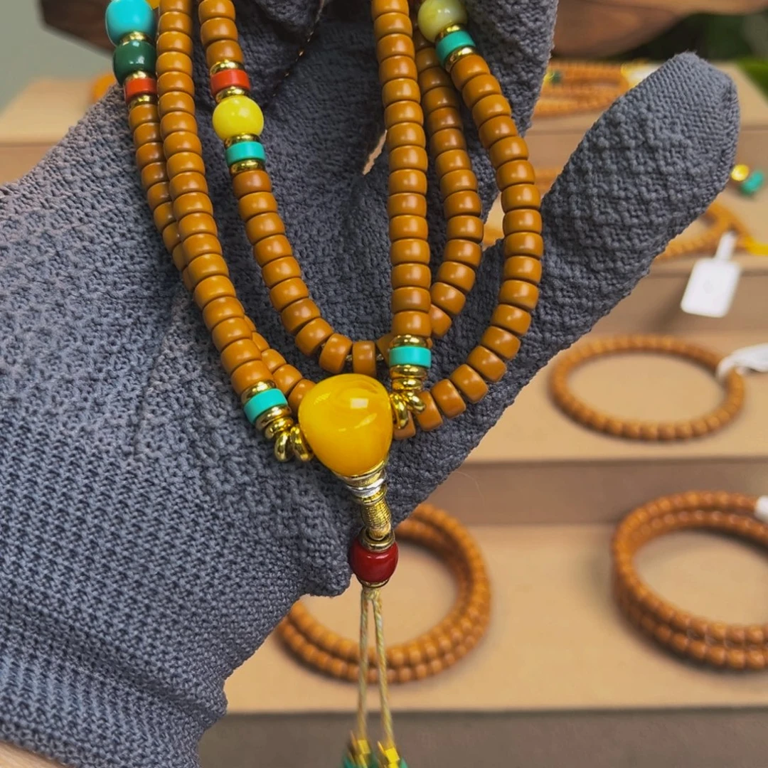 手串/手链橄榄核@@满配脖挂19