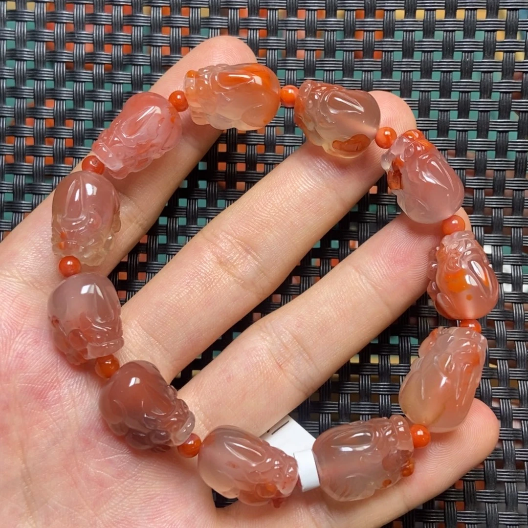 未镶嵌手串南红玛瑙