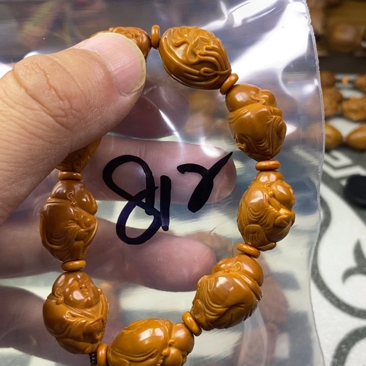 橄榄核手串/手链橄榄核雕工艺手串