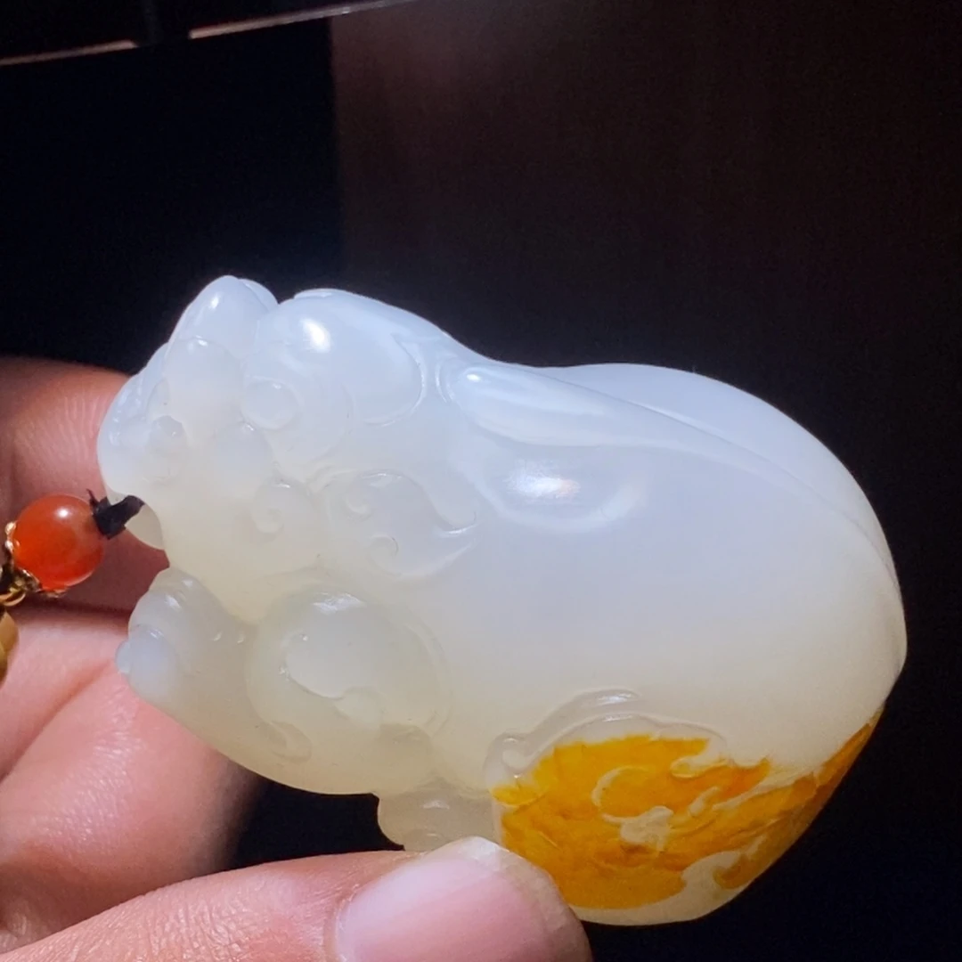 未镶嵌和田玉挂件d