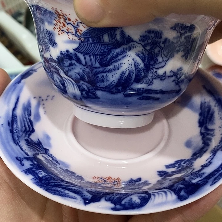 摆件陶景德镇陶瓷主人杯134555