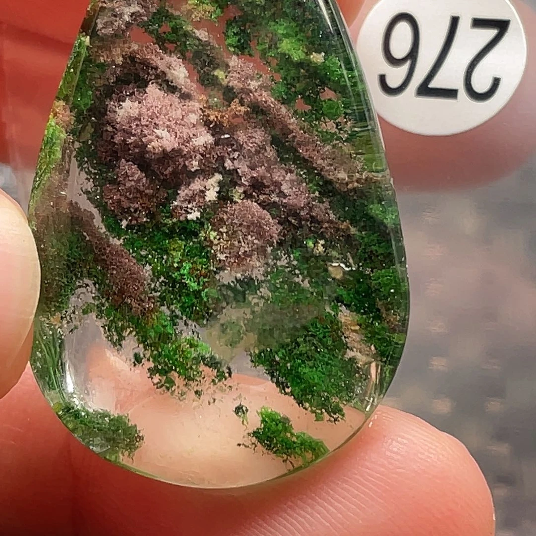 定***芥未镶嵌颈饰水晶天然