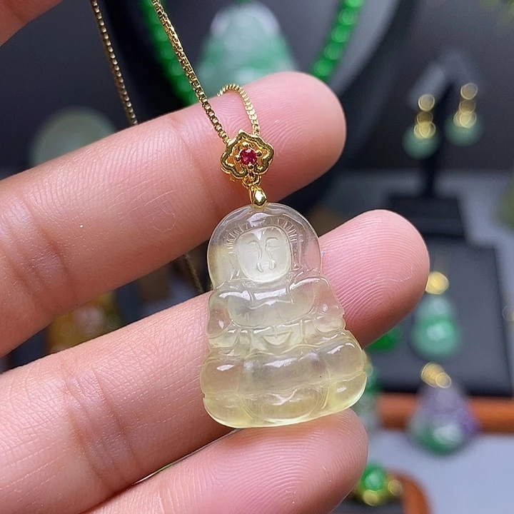 吊坠(赠链)未镶嵌翡翠