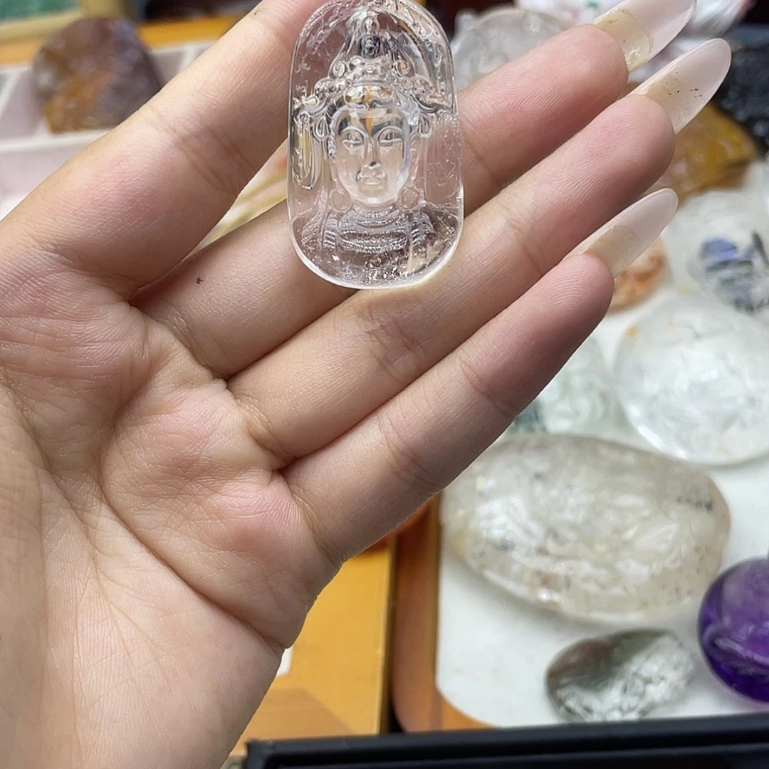 颈饰未镶嵌水晶天然