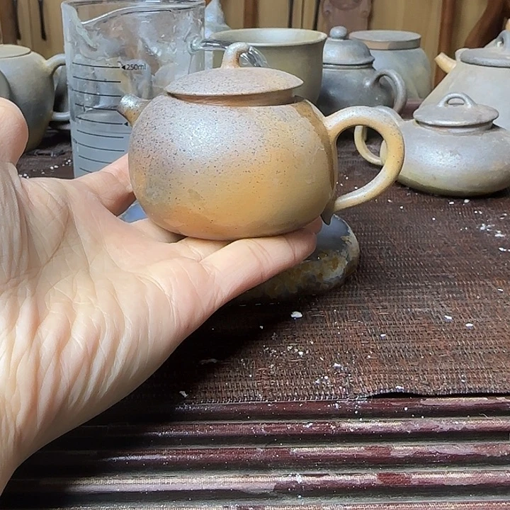 茶壶紫砂坭兴陶龙窑柴烧大寺