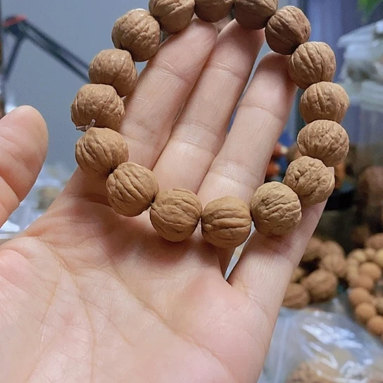 【闪购商品】把件文玩核桃猴头铁锤手串