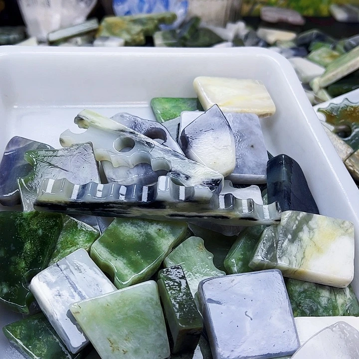 和田玉（糖玉）珠宝半成品未镶嵌如**风