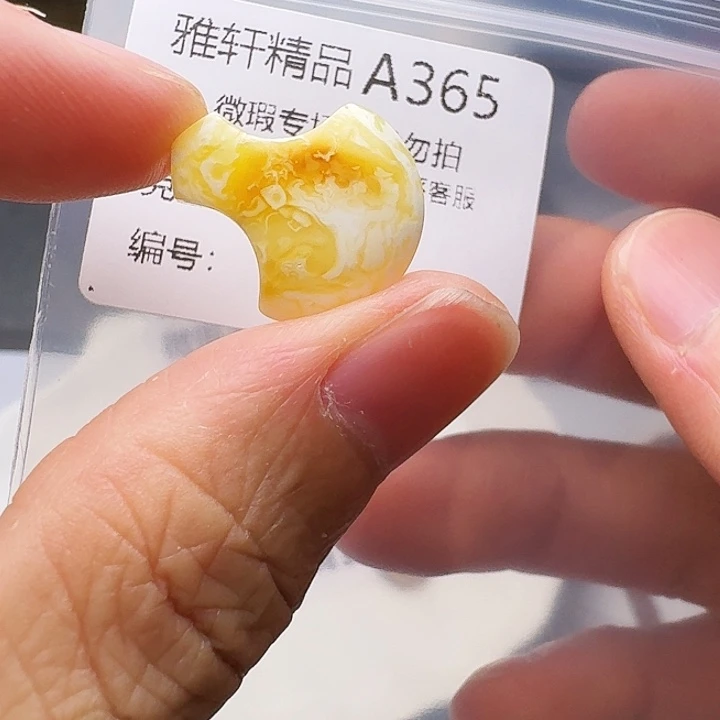 裸石琥珀未镶嵌琥珀
