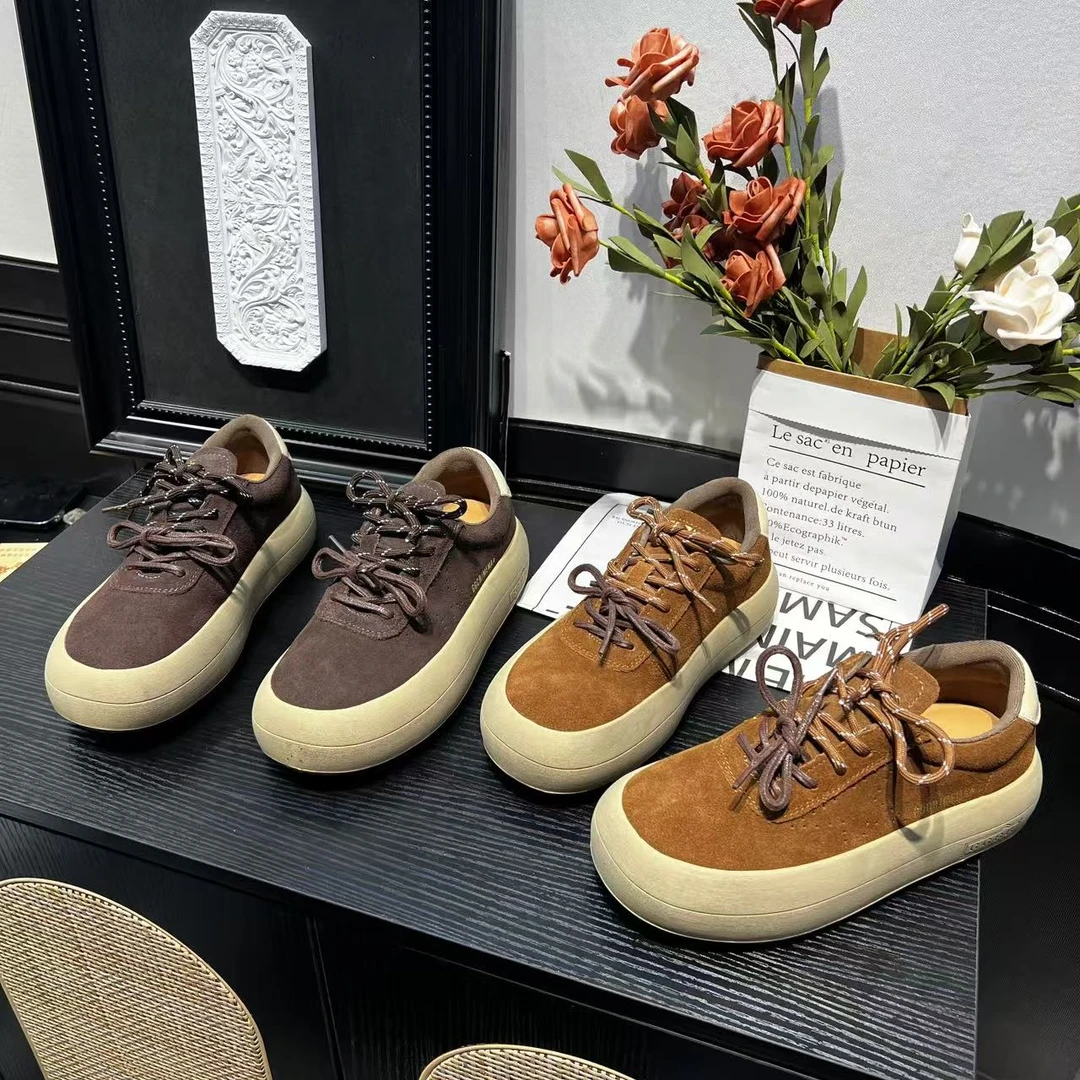 夏季新款舒适软底博肯鞋时尚百搭复古低跟休闲鞋 X 检 6876-107