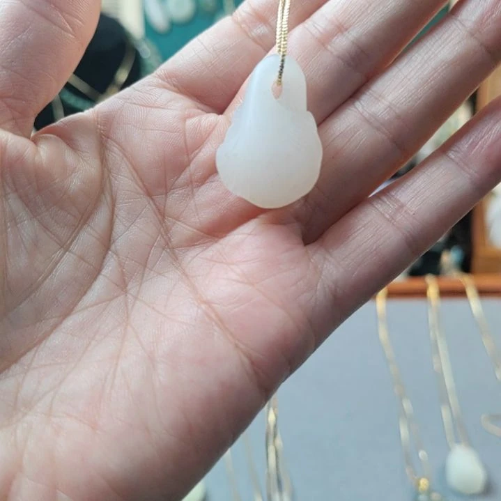 和田玉（白玉）未镶嵌颈饰