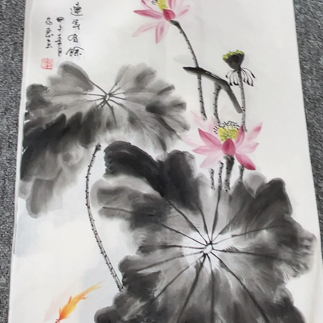 国画纯手绘字画宣纸
