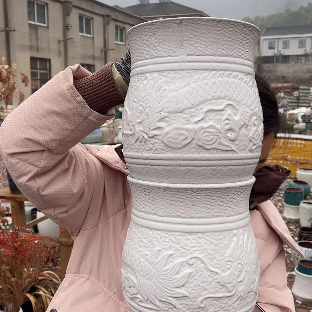 红陶王嫂花盆直播0223-638