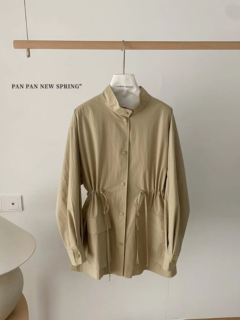 8881 风衣短外套  pan