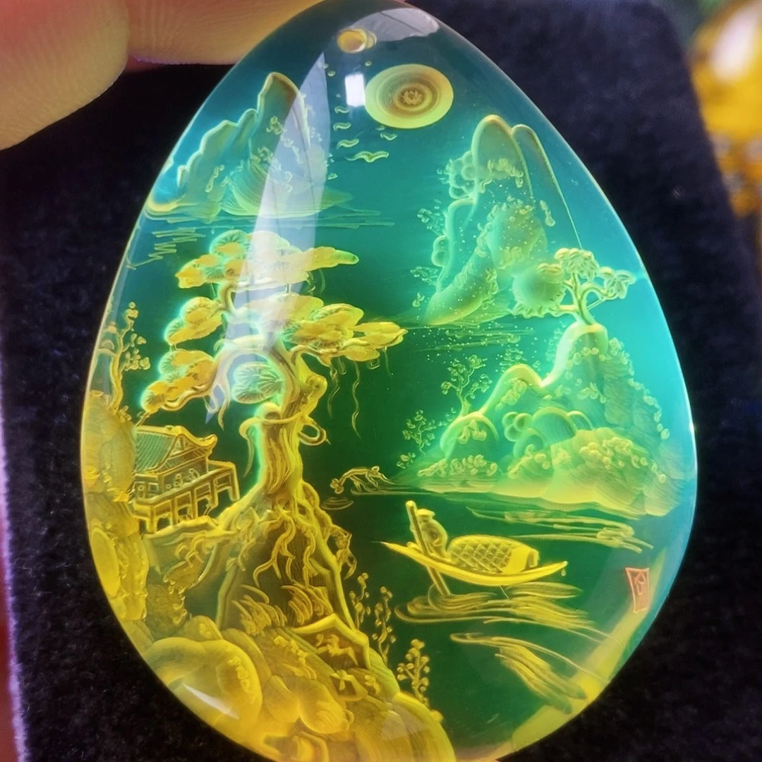 【闪购商品】未镶嵌吊坠(不含链)金珀