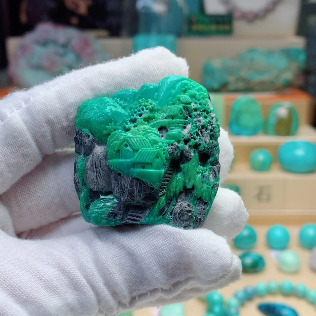 绿松石颈饰未镶嵌