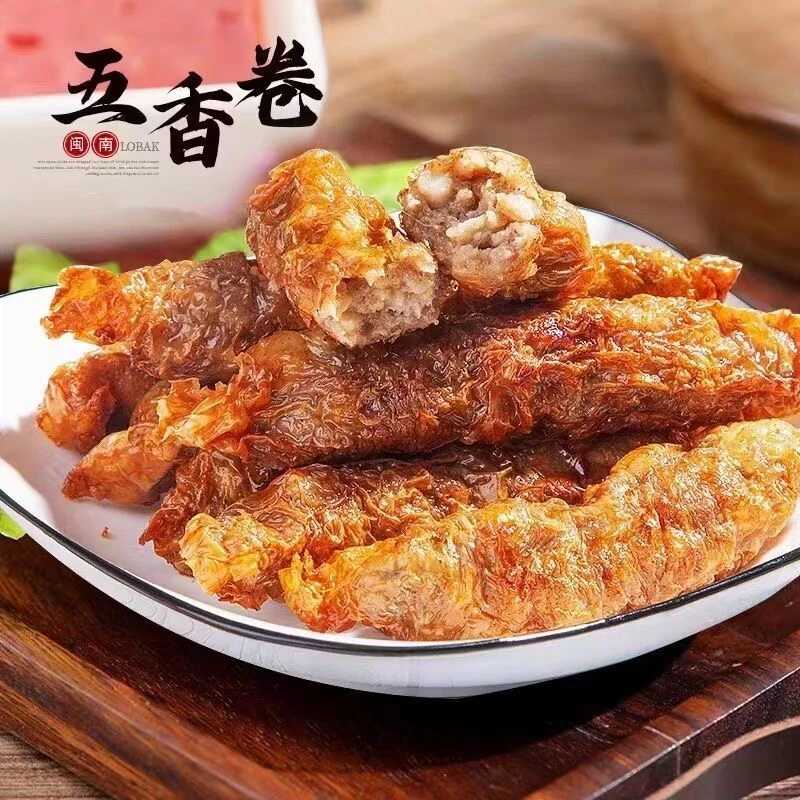 SHENGFU/胜福闽南漳州手工闽南特产早餐小吃猪肉五香卷
