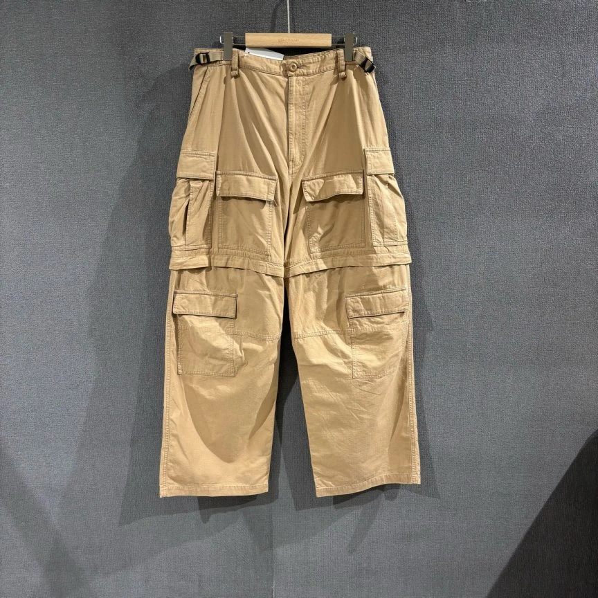 99新 Balenciaga/巴黎世家 可拆卸cargo工装裤 99新s码/4018