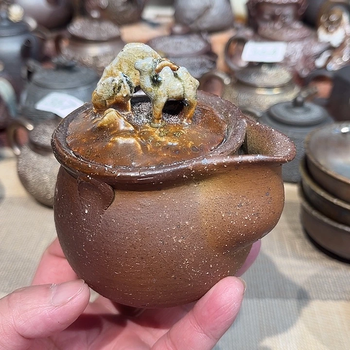 柴烧裸烧茶具福利389