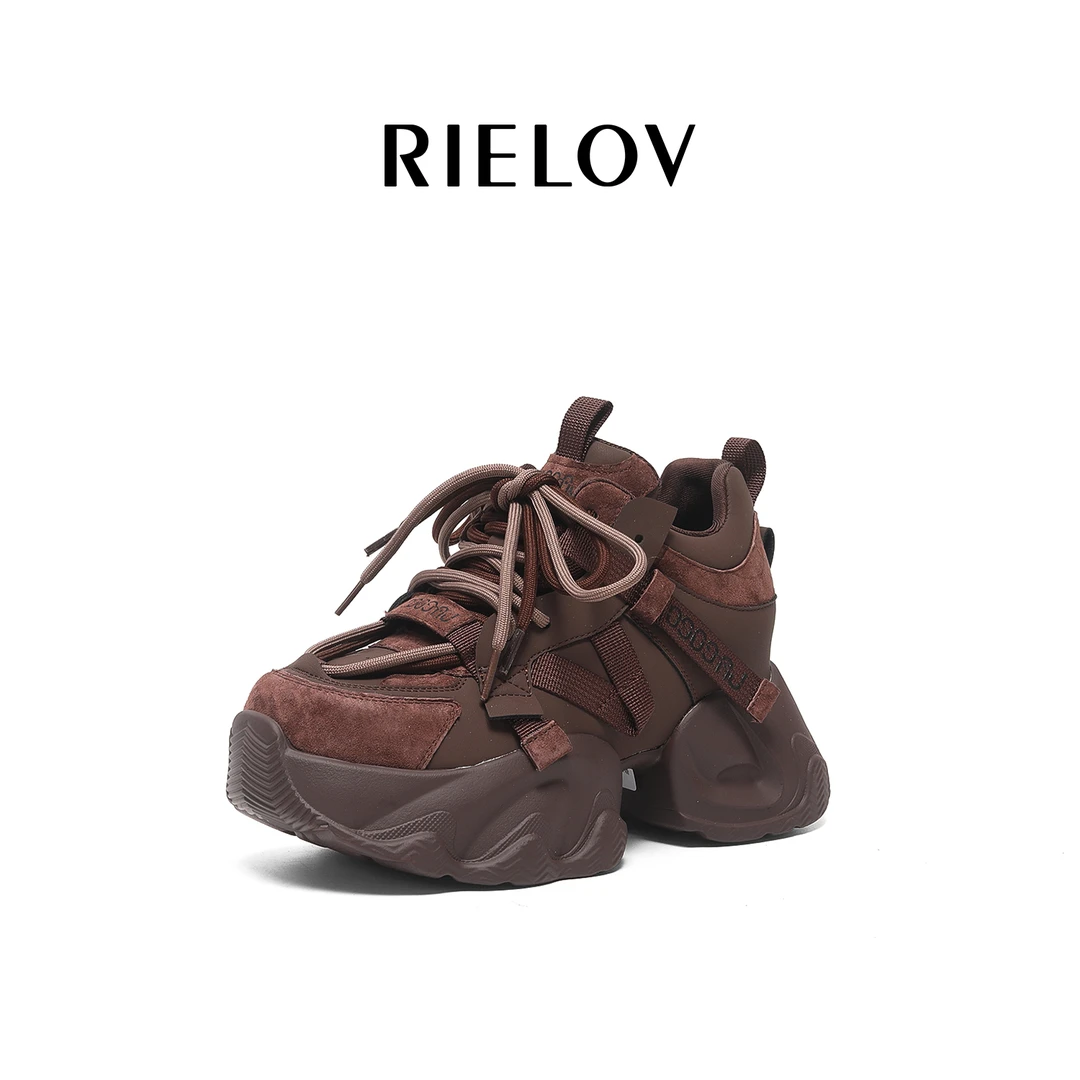 RIELOV●媛媛●增高7+2cm时尚潮流百搭女士休闲鞋729-85-1