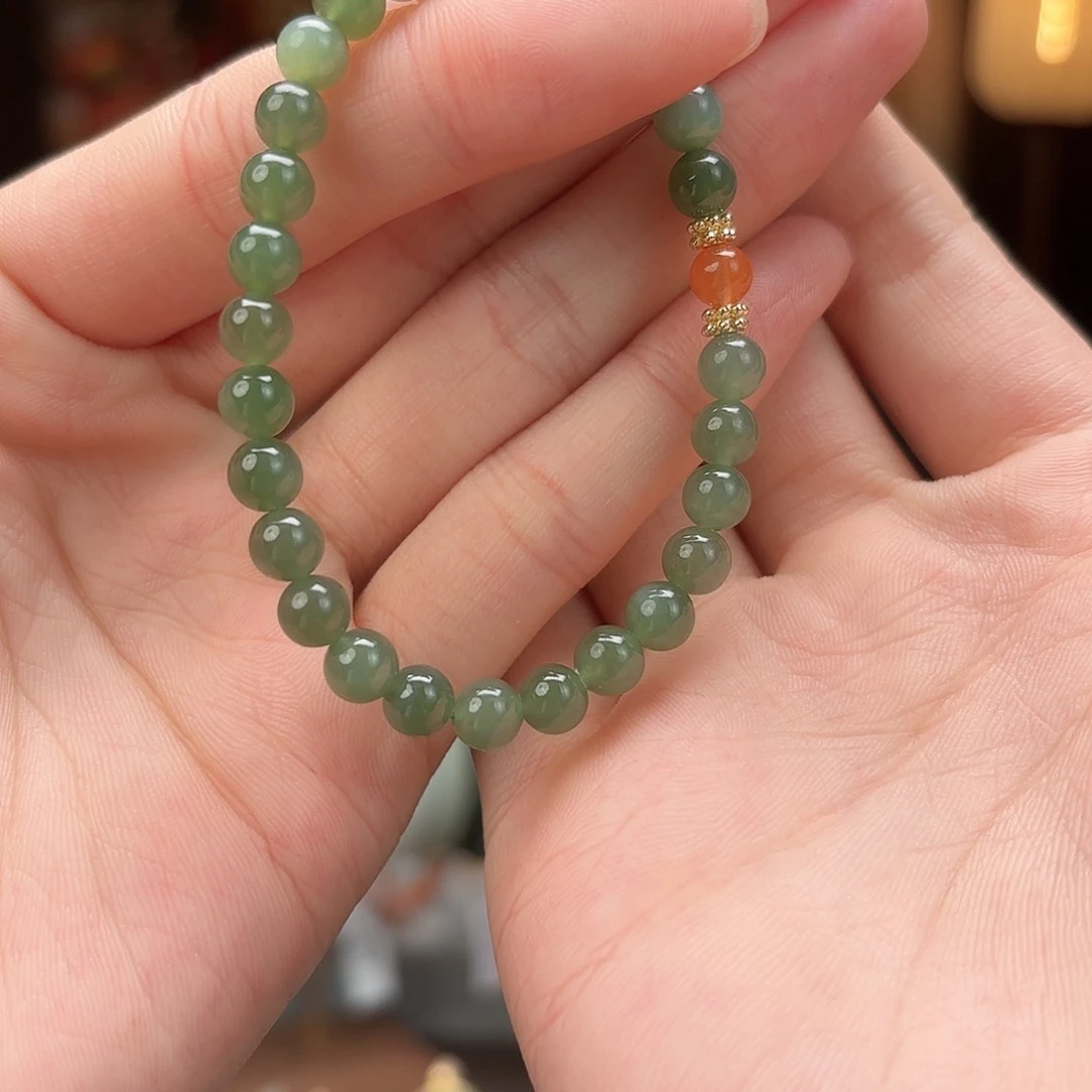 和田玉颈饰未镶嵌1