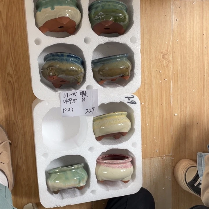 粗陶多肉花盆微瑕75