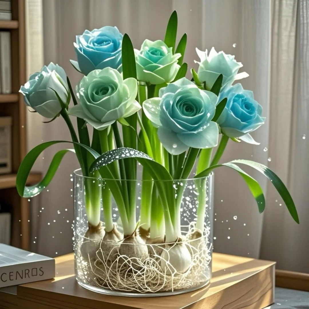 新品玫瑰花种球驱蚊虫浓香重瓣大花水培月季耐寒耐热花卉绿植盆栽