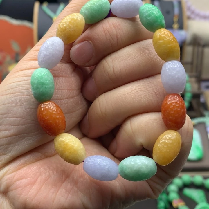翡翠未镶嵌手链翡翠手链