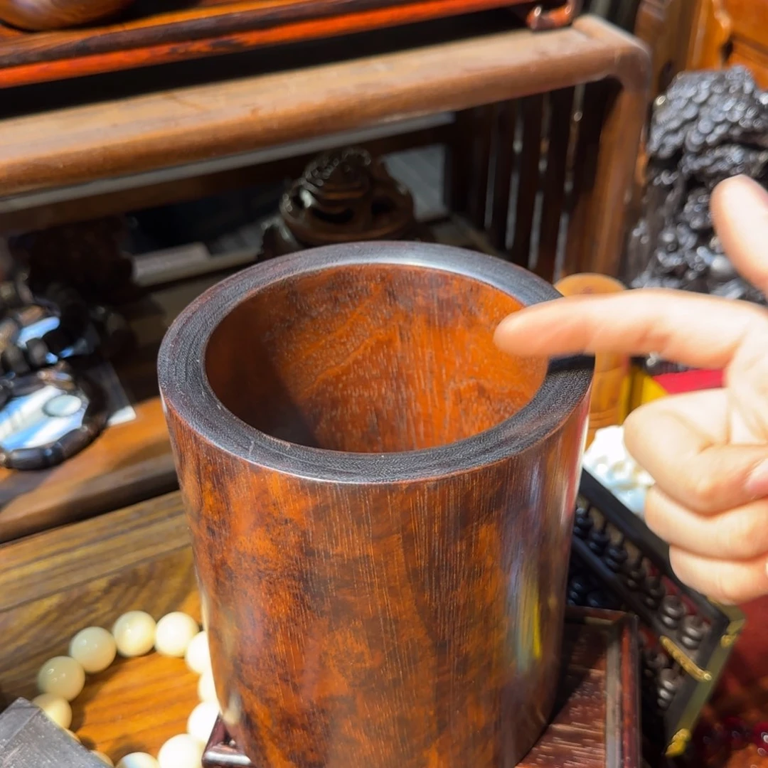 木黄花梨老笔筒11111111111