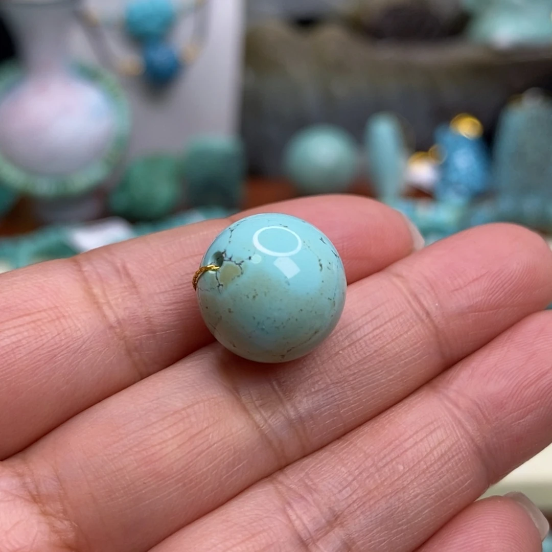 绿松石未镶嵌珠宝奇石14.3