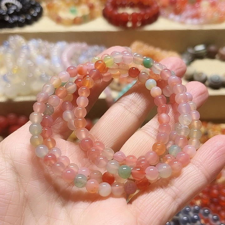 玛瑙/玉髓未镶嵌手链