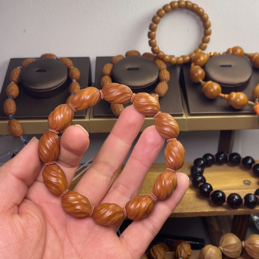 *****橄榄核手串/手链1.4扭转